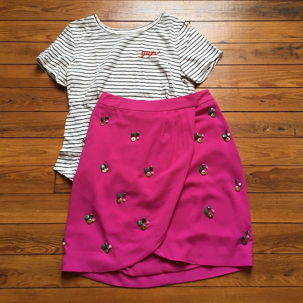 Vibrant, whimsy 🧚‍♀️ Anthropologie skirt